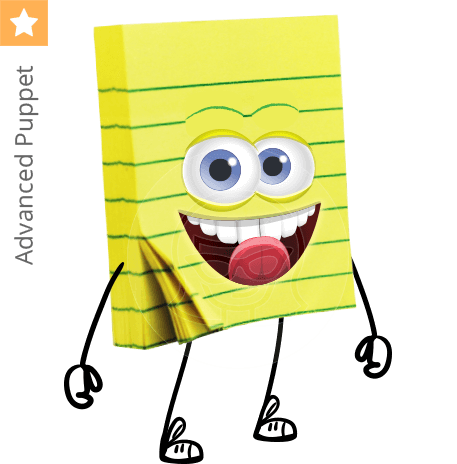 Sticky Notes Character Animator Puppet